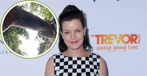 pauley perrette ass|NCIS Pauley Perrette puts tattooed physique on display in rare。